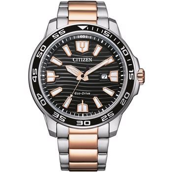 Eco-Drive Rustfri stål Solar Quartz Herre ur fra Citizen, AW1524-84E